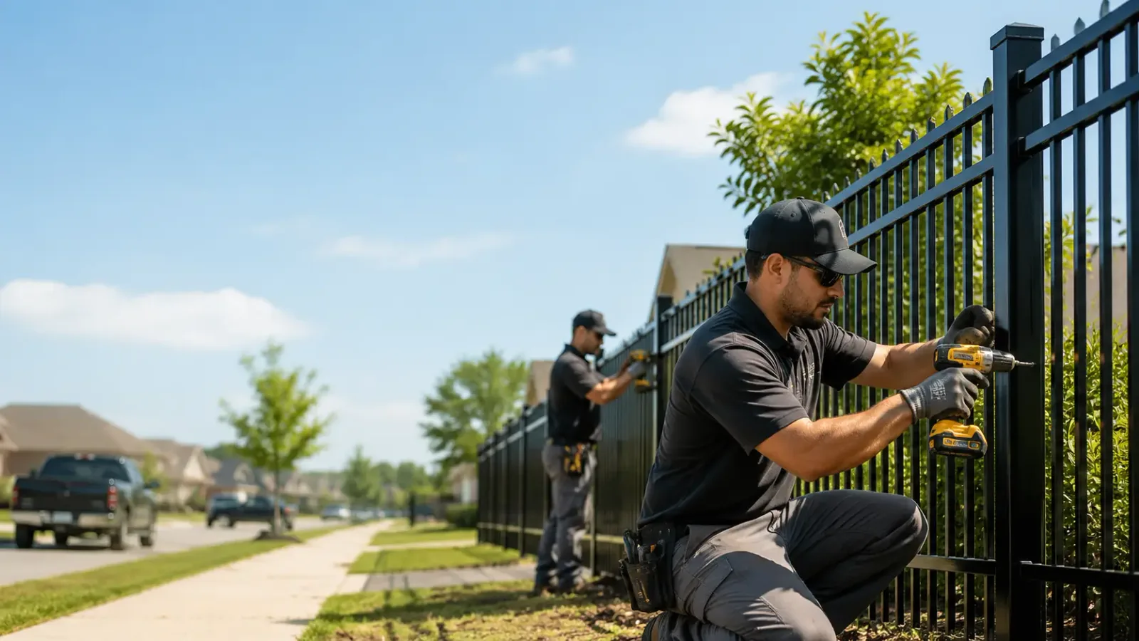 Metal Fence Installation in Kingston, RI